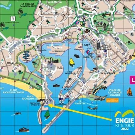 Appartement Le Florid Cap D'Agde, T2 , 4 Pers, 200M Plage, Terrasse Экстерьер фото